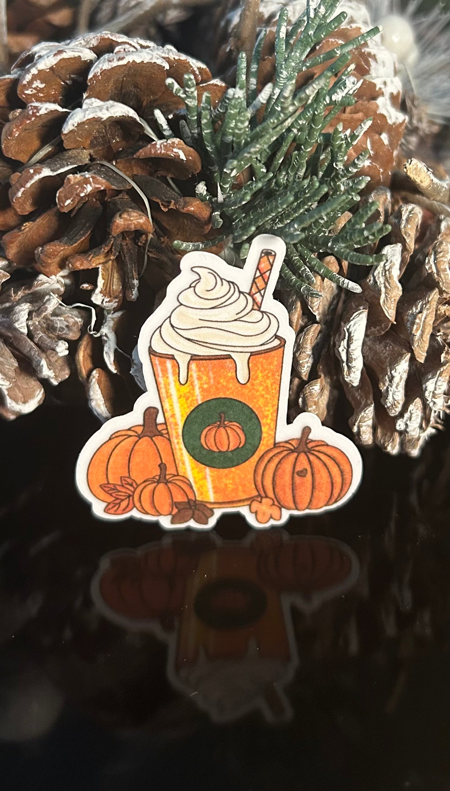 Sticker Pumpkin Spice Latte