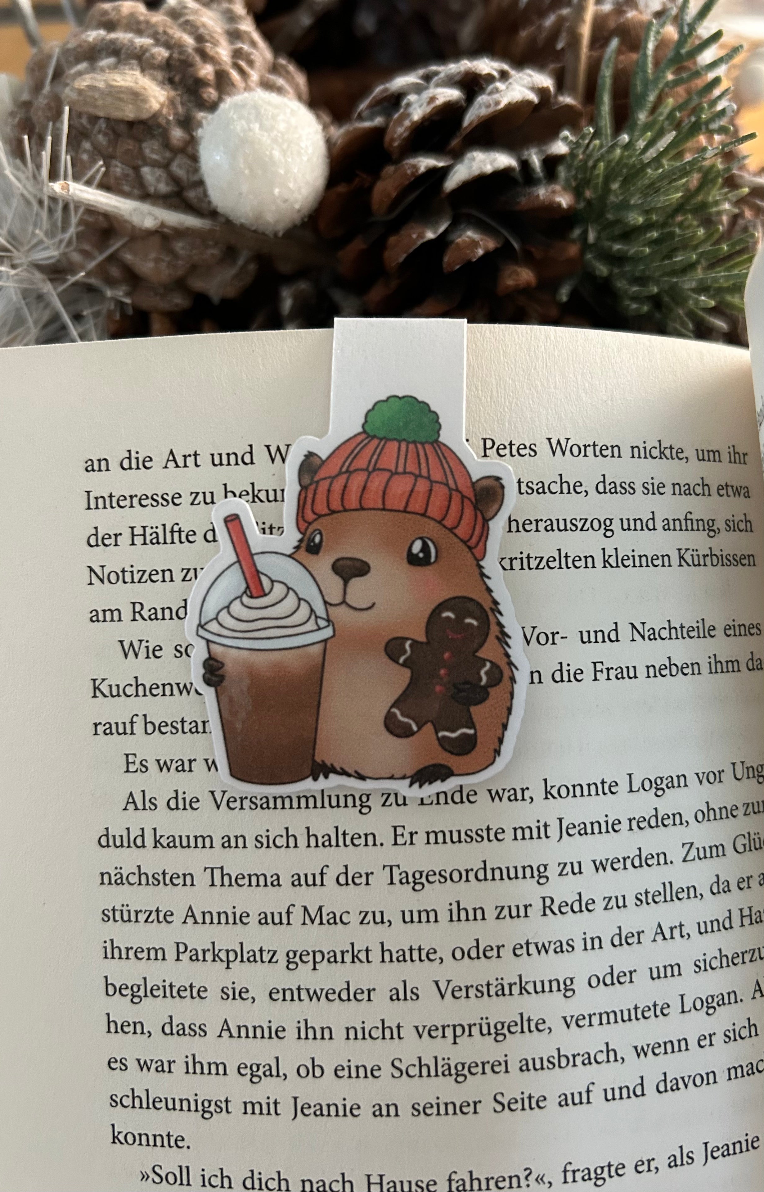 Lesezeichen magnetisch Capybara