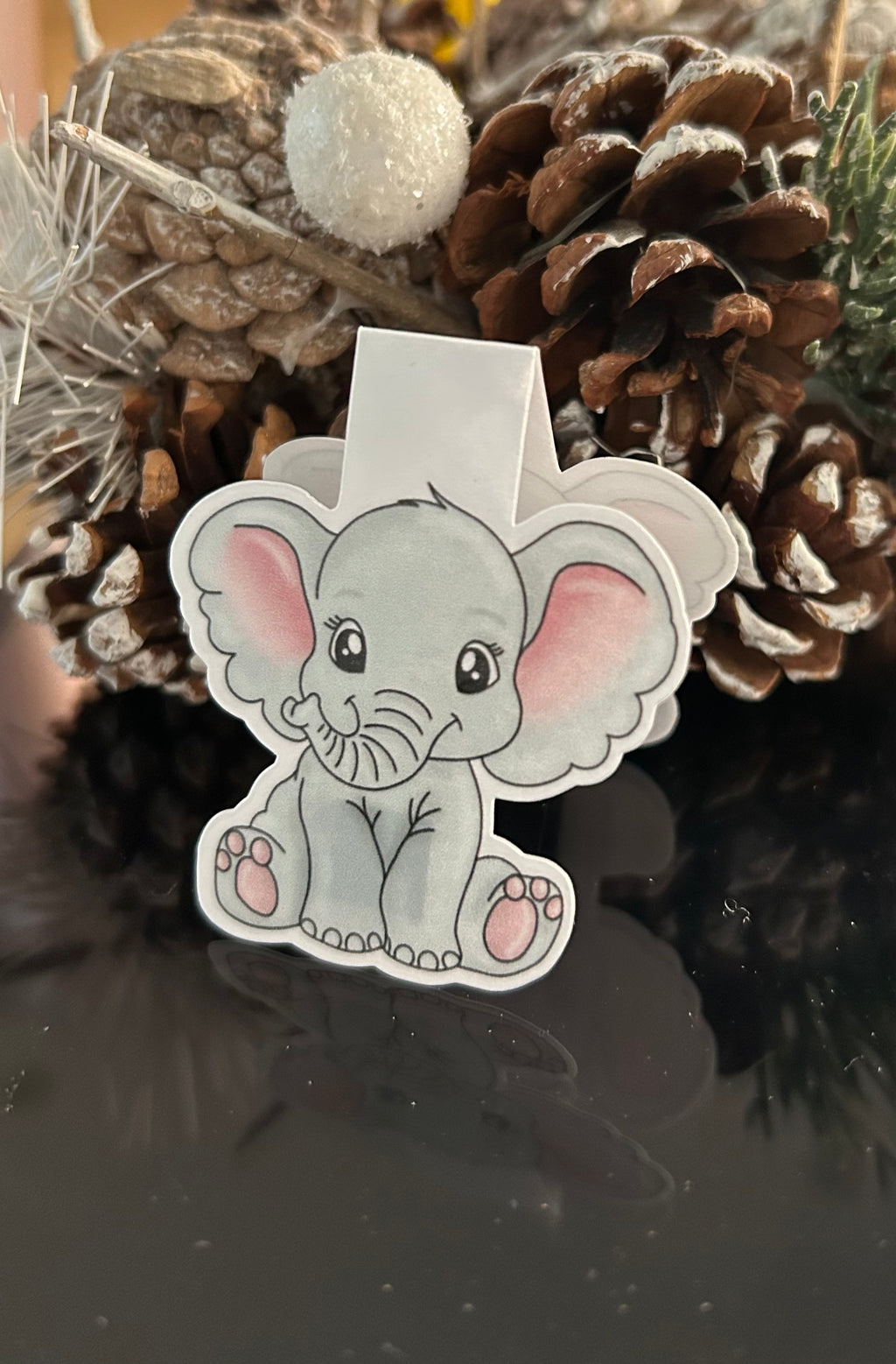 Lesezeichen magnetisch Elefant