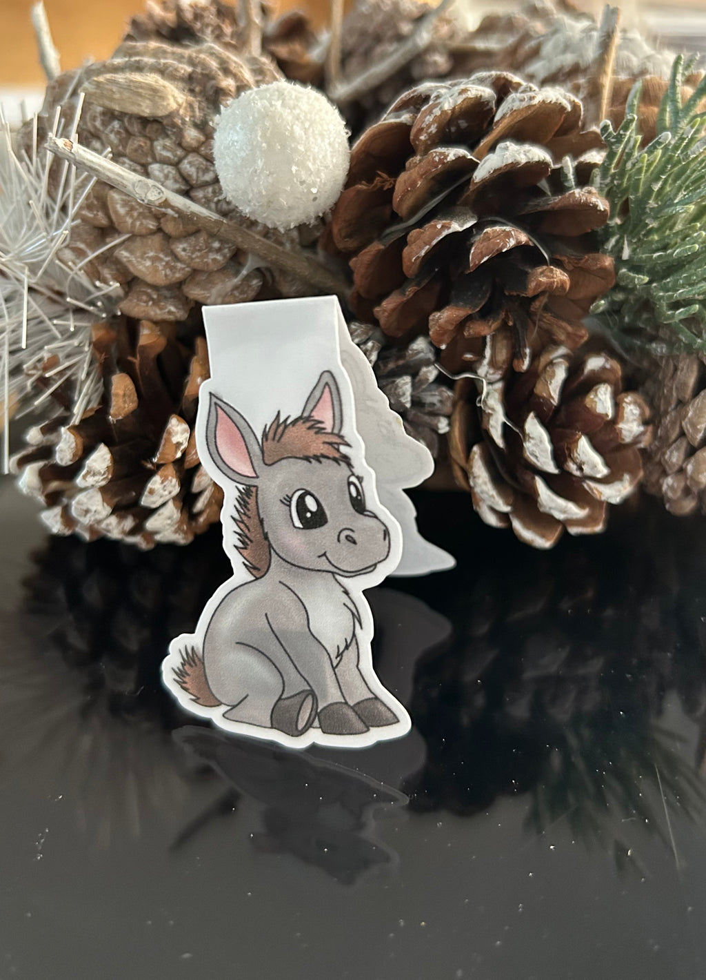 Lesezeichen magnetisch Esel Loui