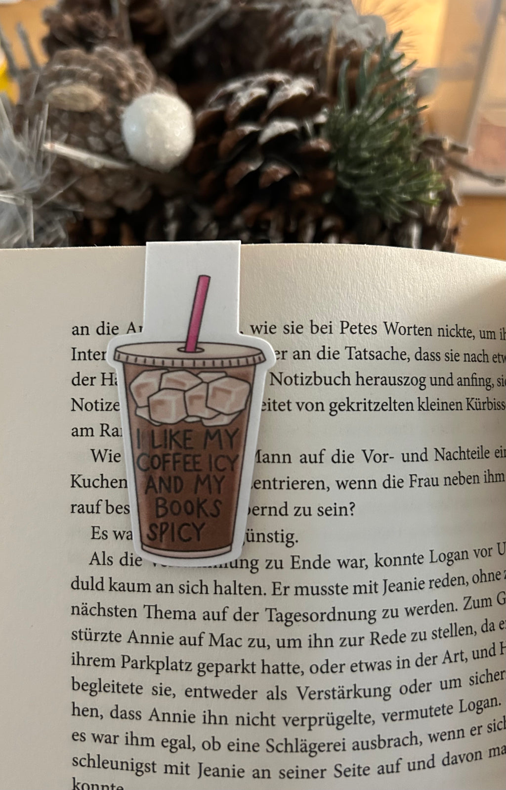 Lesezeichen magnetisch Ice Coffee