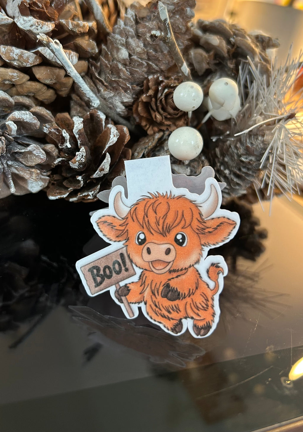 Lesezeichen magnetisch Hochlandrind Boo