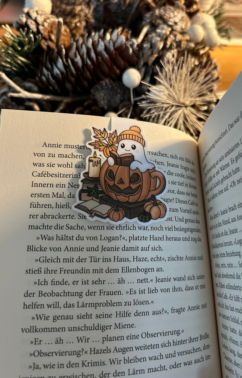 Lesezeichen magnetisch Ghosti