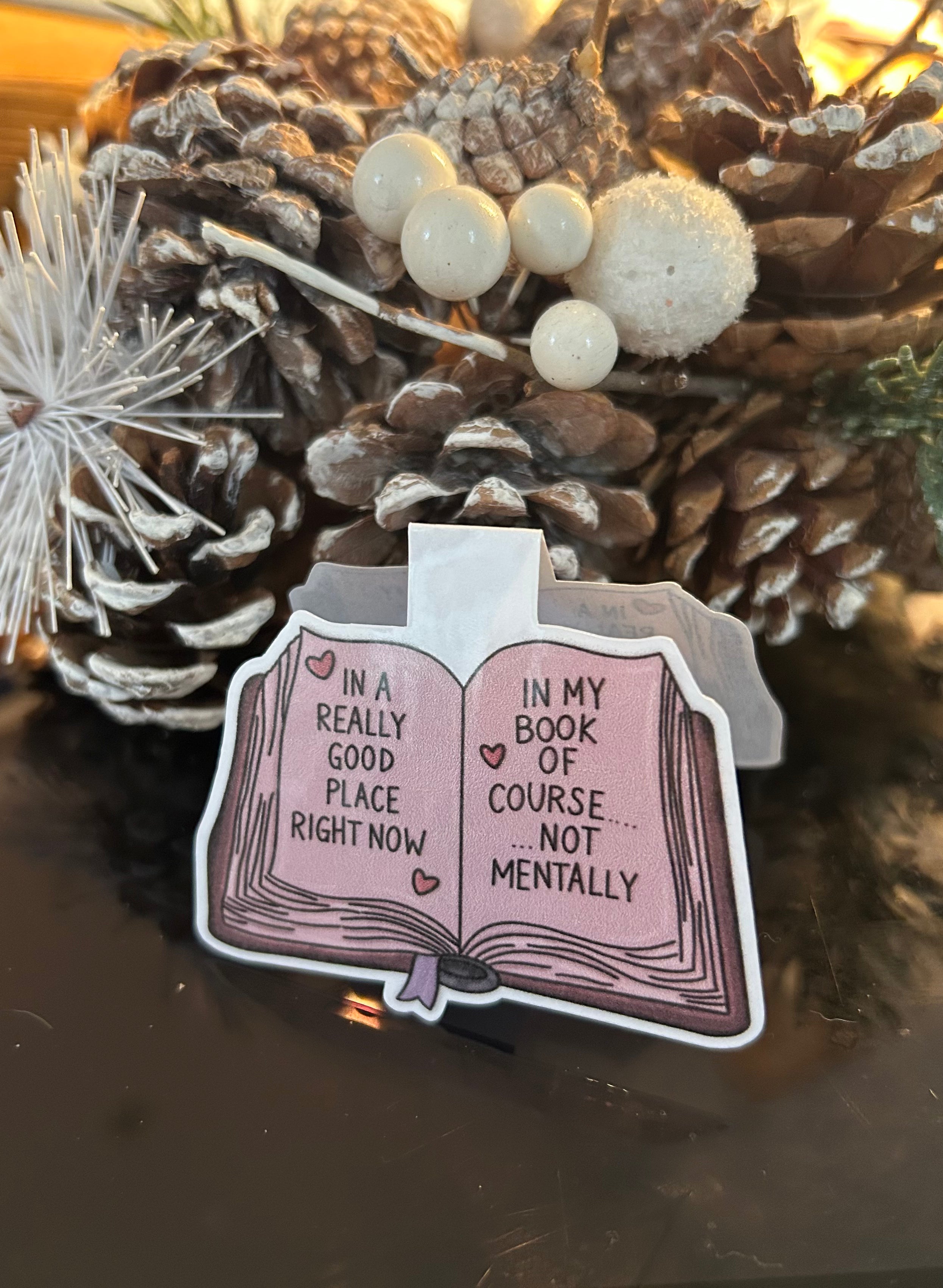 Lesezeichen magnetisch Buch